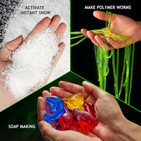 Japace 100+ Experiments Science Kit for Kids Age 4-12 - Cool Chemistry and Physics Set Toys for Boys & Girls