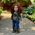 Military Style 18 Inch Doll Clothes - 4 Piece Outfit with Camouflage Jacket, T-Shirt, Jeans and Boots (Dolls Not