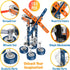 12-in-1 STEM Kit Toy for Kids - 152 Piece Construction Building Set for Boys and Girls Ages 4-12