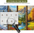 PICKFORU 1000 Season Piece Puzzle for Adults, A Year in a View Jigsaw Puzzles, Nature Art Mountain Scenery Puzzle as