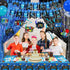 Blue Black Video Game Party Decorations, Happy Birthday Banner, Hanging Swirls, Balloons, Tablecloth Kit