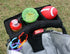 J.L. Childress Food 'N Fun Universal Stroller Snack Tray with Cup Holder, No-Throw Strap, Toy Loops - Black