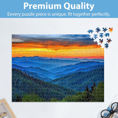 Jigsaw Puzzles 500 Pieces for Adults - Landscape Challenging Puzzle for Kids, Teens, Elderly, Great Family Activity
