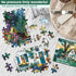500 Pieces Jigsaw Puzzles for Adults - Spring Garden Patio Recycled Paper Puzzle - Great Gift Idea