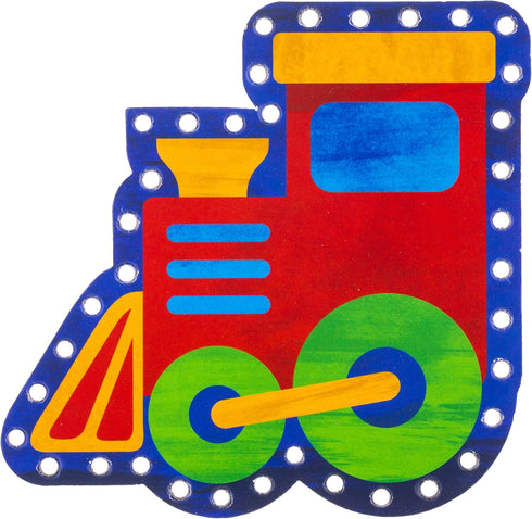 Stephen Joseph Lacing Cards, Transportation Theme for Kids