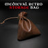 20 Fantasy Coins for DND Board Games Accessories | Leather Pouch for Waterdeep Metal Coins