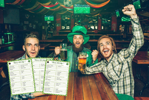 St. Patrick's Day Friendly Feud Game - Trivia, Quiz, and Group Game for Family Fun
