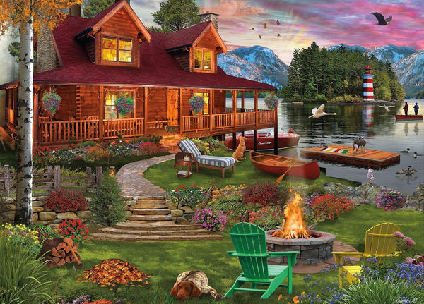 Ceaco - David MacLean - Cottage Retreat - 1000 Piece Jigsaw Puzzle