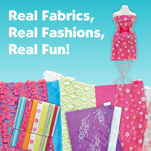 Creativity for Kids Designed by You Fashion Studio - DIY Fashion Designer Kit for Girls, Craft Kit for Ages 9-12+