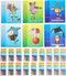 THE TWIDDLERS - Bundle Pack of 72 Mini Coloring Books with 18