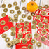 Boao 100 Pieces Chinese Coins, Chinese New Year Feng Shui Coins I-Ching Ornament for Wealth and Good Luck (1.1 Inch)