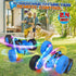 360 Car,2.4Ghz 4-8 Jimdella Remote Control Car,RC Cars with Sides Light Strip and Headlights,Double Sided Flips