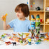 JOYIN 69Pcs Assorted Small Animal Figures, Mini Plastic Toy (Ocean, Zoo, Farm, Dinosaur, Insect) for Sensory Bin