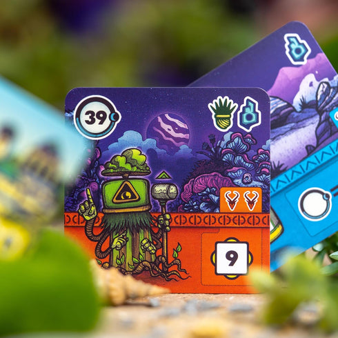 10+, 2-6 15-30 Pandasaurus Games Faraway Card Game - Explore Mysterious Alula! Strategic Region Building with Engaging