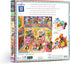 eeBoo: Piece and Love Family Dinner Night 1000 Piece Square Jigsaw Puzzle, Sturdy Puzzle Pieces, A Cooperative Activity with Friends and Family