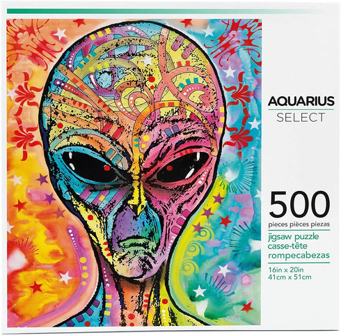 AQUARIUS - Dean Russo Alien 500 Piece Jigsaw Puzzle