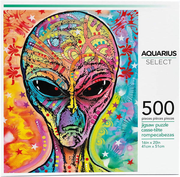 AQUARIUS - Dean Russo Alien 500 Piece Jigsaw Puzzle