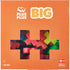 PLUS PLUS Big Open Play Set - 100 Piece Neon Color Mix, Interlocking Large Puzzle Blocks