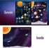 39 Pcs Magnetic Portable Playboard Solar System Planet Educational Teaching Playset