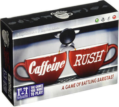 R & R Games Caffeine Rush Board Game