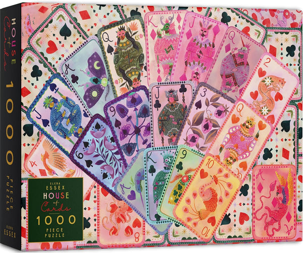 Elena Essex Puzzles for Adults 1000 Pieces - House of Cards, 1000