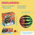 Watermelon Ball JR - Durable Pool Toy for Underwater Games, Perfect for Water Parties, Ages 6+
