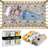 Grow Wild 3 Pack 3 Pack Crib Sheets and Changing Pad Covers Bundle - Soft & Stretchy Jersey Cotton - Safari Animals