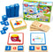 Coogam Wooden Short Vowel Reading Letters Sorting Spelling Games, CVC Words Learning Flashcards for Kids 3-5