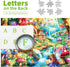 500 500 23" 15" Dreamy Mushroom Valley Piece Puzzle for Adults, Fun Puzzles for Adults Pieces with HD Print & Poster, X