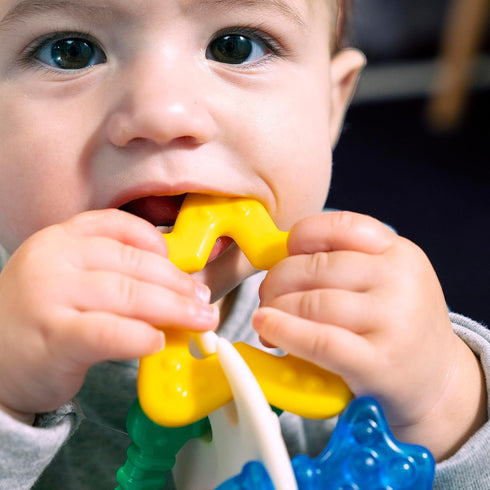 Baby Einstein Ocean Explorers Sea of Sensory Teether Toy, BPA Free, for Ages 3 Months and Up