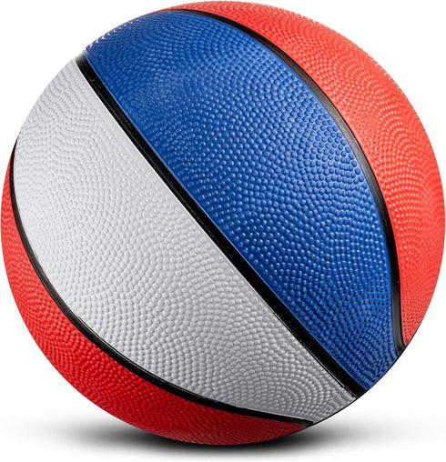 Mini Basketball Balls for Kids 7 Inch, 3 Pack - Indoor & Outdoor Mini Hoop Basketball Set for Small Hoops & Pool Parties