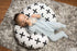100% Mila Millie Premium Quality Nursing Pillow Cover Nordic Swiss Black Cross Unisex Design Slipcover - Cotton