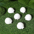 Toyvian 6pcs Mini Igloo Toys, Lifelike Ice House Models for Boys Girls Kids Dollhouse Decoration
