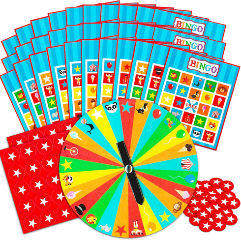 Magnetic Road Trip Bingo for Kids Ages 4-8 - Bundle with Magnetic Game Board and Game Pieces