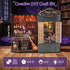 OTIOTHING 3D Book Nook Kit DIY Miniature House Dollhouse for Adults & Teens, Wooden Puzzle Tiny House Bookshelf Insert