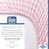 Abstract Mini Crib Cotton Sheets - Ultra Soft Fitted Pack n Play Sheets for Boys Girls Baby - Universal - Snug Fitted -