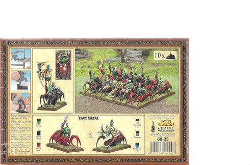 Orc & Goblins Spider Riders for Warhammer Fantasy