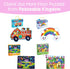 Shimmery Peaceable Kingdom Magical Mermaid Floor Puzzle