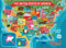 Ceaco - 100 Piece Jigsaw Puzzle - USA Map
