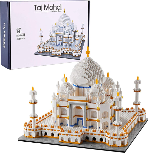 Big Size Architecture Taj Mahal Model Building Set - 3950PCS Micro Block Kit for Families