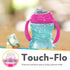 (3-Pack) 10 oz 4+ Nuby Clik-It Grip N' Sip Soft Spout No-Spill Training Sippy Cup with Handles - - Months