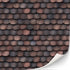 TexturKontor 3 Sheets Self-Adhesive Roof Tiles and Shingles for Dollhouses Scale 1:12 (Roof