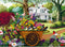 500 Pieces Puzzle for Adults,Birds and Flowers Puzzle,Recycled Cardboard House,Tree,Landscape Puzzles 500