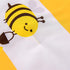 4 Set, Sets Btargot Pieces Ultra Soft Toddler Bedding Colorful Bees and Flower Pattern Stripe Comforter for Baby Girls