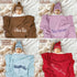 100% Personalized Baby Blanket, GOTS Organic Certified, Customized Swaddle Blanket with Name, Receiving Blankets