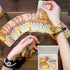 50 3.7x2.7 Inch Skylety Pcs blank Playing Card Case, Clear Poker Box Snap Closed, Plastic Playing Game Card Storage Box