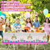 Lifestyle Extra-Large 2 Pack Unicorn Tablecloth - 108"x54" Disposable Table Cover for Birthday Party & Baby Shower