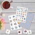 Garden Tea Bingo Game - 24 Players Bingo Card Set for Indoor Outdoor Activities - Tea Party, Bridal Shower, Birthday