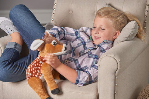 Wild Republic Cuddlekins Fawn Plush, Stuffed Animal, 12 Inches, Gifts for Kids, Plush Toy