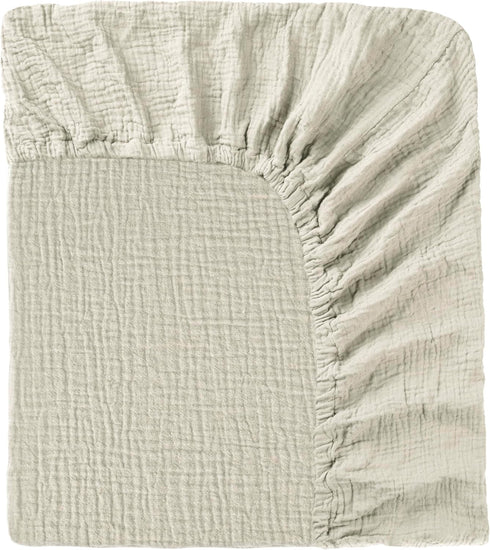 Kewlife gift Muslin Crib Sheet 100% Cotton Baby Fitted Sheet for Boys & Girls,